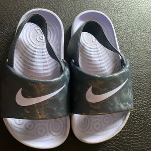 Nike purple sandals